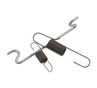 Gadpiparty Ensemble de 3 Ressorts de Rappel pour Biellette de Moteur à Essence, Accessoires en Fer Argenté Bruit, Performance Stable pour Générateurs Domestiques et Opérations Extérieures