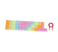 Gadpiparty Ensemble De Touches De Clavier Colorées 1 Kit pour Décoration De Jeux Informatiques À Domicile