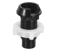 Gadpiparty Ensemble Vis et Écrou pour Levier de Chasse D’Eau Noir en Plastique Boulons Étanches pour Réservoir de Wc Pièces Détachées Compatibles pour Réparation et Fixation Sécurisée du