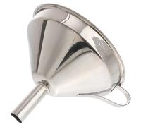 Gadpiparty Entonnoir Inox avec Filtre Mesh pour Transfert Huile Vin Cuisine Maison Acier et Sûr Multi-usages