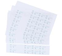 Gadpiparty Étiquettes Autocollantes pour Lait Maternel en Papier Adhésif Blanc, Faciles à Écrire Décoller, Pack de 100 Pièces, pour Bureau et École