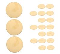 Gadpiparty Étiquettes De Vannes En Laiton Rondes Vierges, Perforées, Diamètre 35 Mm, Matériel Solide En Laiton, Pour Étiquetage Équipement Plomberie, Lot De 20 Pièces, Usage Industriel Et Eau