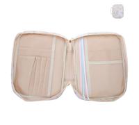 Gadpiparty Étui Matelassé pour Bible Femmes 28 Cm à Motif Quadrillé, Paquet de Rangement avec Poignée Latérale, Pochette pour Textes Sacrés Bouddhistes, Porte-texte du Temple Pratique