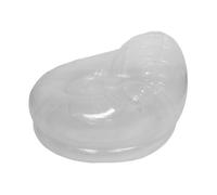 Gadpiparty Fauteuil Gonflable Transparent Siège Léger et Portable en PVC Support Confortable, Surface Lisse pour Garçon et Filles pour Chambre et Jardin