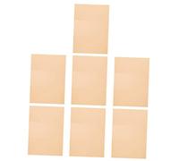 Gadpiparty Feuilles Colorées Filtre De Lumière pour Photographie Artistes Petits Formats 7 Plaques Transparentes Orange PVC Film Diffusant Lumière pour Effets Visuels Créatifs