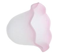 Gadpiparty Frosted Glass Lamp Shade Replacement Flower Shape For Pendant Wall Sconce Ceiling Light Fixture Nordic Minimalist Design With Aperture For Soft Ambient Lighting