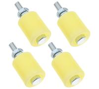 Gadpiparty Galet De Guidage Rouleaux De Guidage De Porte Coulissante 4 Pièces Rouleaux De Support De Porte Coulissante Robustes