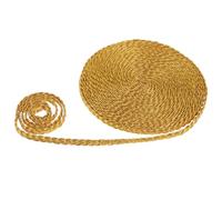 Gadpiparty Garniture Tressée Dorée Bordure à Franges Lavable Artisanat Ruban Fait Main Décoration Couture Loisirs Créatifs Vêtement Diy Accessoire Mode