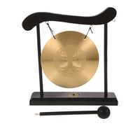 Gadpiparty Gong de Bureau Cuivre avec Motif Arbre Vintage pour Centre de Table Ornement de Maison et Bureau Noël Élégante