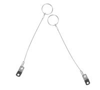 Gadpiparty Goupilles de Fixation Câble de Sécurité en Acier Inoxydable 150 MM Lot de 2 pour Toit Bimini Usage Nautisme sur Bateau
