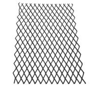 Gadpiparty Grille de Cheminée Robuste en Acier 25 X 40 CM Maillage Fin, Réceptacle à Braises pour Foyer Intérieur et Extérieur, Accessoire pour Barbecue et Camping