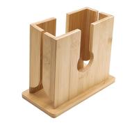 Gadpiparty Guide de Coupe Bagel Bois avec Support Trancheuse Facile à Utiliser pour Bagels Muffins Anglais et Petits Pains Outil de Cuisine Pratique pour Tranches Uniformes