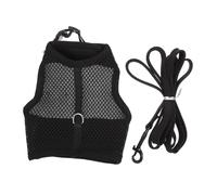 Gadpiparty Harnais Lapin Nain Respirant Maille Laisse Confortable pour Petit Lapin et Rongeur Harnais Gilet Léger sans Contrainte pour Promenade Quotidienne