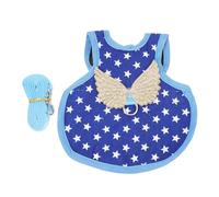 Gadpiparty Harnais Poulet Réglable avec Laisse Gilet Automne-Hiver pour Coq et Poule Costume Animal de Compagnie pour Sorties et Fêtes