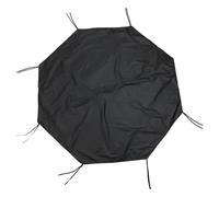 Gadpiparty Housse de Parc Imperméable pour Chien Protection Anti-UV Résistante au Soleil Couvre-Toit Noir pour Chenil Extérieur Adaptée au Camping et Jardin Protection D’Ombre Robuste