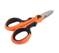 Gadpiparty Inoxydable Ciseaux de Tresse Acier en Orange Pêche