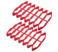 Gadpiparty Insert en Silicone Rouge pour Boîtes aux Lettres, Protection Étanche et Polyvalente, Lot de 2 Pièces, Adapté pour Usage Domestique et Courrier