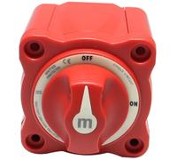 Gadpiparty Interrupteur de Déconnexion de Batterie Isolateur à Circuit Unique On-off 12v-48v 300a Conductivité Électrique Élevée en Abs et Alliage de Zinc pour Bateau et Vr