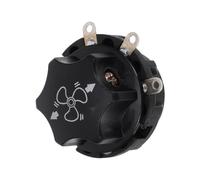 Gadpiparty Interrupteur Rotatif de Commande de Ventilateur Industriel 3 Positions avec Écrou et Bouton, Sélecteur Rotatif de Vitesse 4 Positions, Pièce de Rechange pour Ventilateur