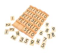 Gadpiparty Jouet MathéMatiques Montessori pour Enfants - Table De SéGuin ÉDucative avec Perles Apprentissage des Nombres De 1 À 99 Outil PéDagogique pour DéVeloppement De La Motricité Fine