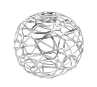 Gadpiparty -jour Facile à Installer Retirer, Décoration Élégante Argenté Creux Rond pour Lampe Suspendue pour Usage Personnel ou Professionnel