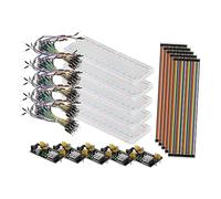 Gadpiparty Kit Apprentissage pour Débutants Câbles De Connexion pour Platine Expérimentation Module Alimentation