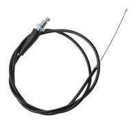 Gadpiparty Kit de Câble D'accélérateur pour Moto Tout Usage en Acier Inoxydable et Pu Noir, Contrôle Amélioré de L'accélération, Adapté aux Excursions hors Route