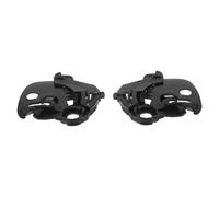 Gadpiparty Kit de Fixation Base de Visière Casque Moto 3/4 Modèle 2 Pièces Résistant Léger Réparation Rapide Accessoire Visière Protection Motard Usage Quotidien et Aventure