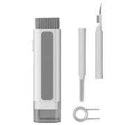 Gadpiparty Kit de Nettoyage Électronique Six Blanc en Plastique Portable | Brosse pour Écouteurs et Clavier, Usage Professionnel et Domestique
