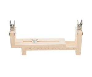 Gadpiparty Kit de Tissage en Bois pour Bracelets Tressés, Outil de Fabrication Artisanale 2 Clips, Cadre Ajustable pour Scoubidou, Bracelets Brésiliens et Bricolage DIY, Accessoires