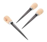 Gadpiparty Kit d'Outils de Vannerie 3 Pièces Alêne à Coudre et Poinçon à Manche en Bois, Beige, pour Bricolage de Chaises et Tables en Rotin