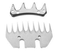 Gadpiparty Lames de Cisaille pour Tondeuse à Laine en Acier au Carbone 2pcs, Performance Améliorée et Haute Compatibilité Tonte D'animaux D'élevage