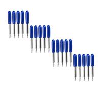 Gadpiparty Lames de Découpe Vinyle 50Pcs Lames de Traceur Vinyle à 45° Outil de Découpe en Acier Tungstène Compatible Imprimantes