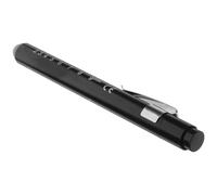 Gadpiparty Lampe Stylo Médicale LED Noire en Alliage D'aluminium, Légère et Compacte, Design Créatif pour Examen Pupillaire et Buccal, Facile à Utiliser sans Pile