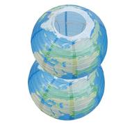 Gadpiparty Lanternes En Papier Globe Terrestre 12 Pouces Lot De 2 Lanternes Suspendues Décoration De Fête Intérieure Et Extérieure Ambiance Chaleureuse Et Décor Voyage