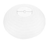 Gadpiparty Lanternes En Papier Ovales Blanches Abat-Jour En Papier Chinois Suspendus Lanterne En Abat-Jour En Pliant e Boule Chinoise Pour La Décoration De