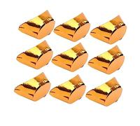 Gadpiparty Lingots Votifs Traditionnels Chinois en Papier Rigide Doré 90 Pièces Lot pour Brûleur Offertures Rituelles Cérémonie Funéraire Culte des Ancêtres