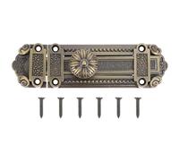Gadpiparty Loqueteau Vintage En Alliage Serrure De Sécurité Facile À Installer 15.5X4.2X4.0 Cm Idéal Pour Maison Et Salle De Bain