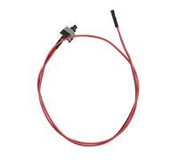 Gadpiparty Lot de 10 Cordons d'alimentation pour Ordinateur ATX Bouton Marche/Arrêt Accessoire Informatique Bouton De Réinitialisation du Disque Dur Câble d'alimentation De
