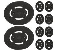 Gadpiparty Lot de 10 Doublures en Mousse Universelles pour Casque de Sécurité Taille 2 Protection Antichoc Respirante Accessoires pour Chantier et Industrie