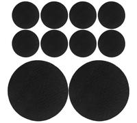 Gadpiparty Lot de 10 Tapis Ignifuges Ronds en Coton Isolant pour Brûleur de Parfum, Résistants Chaleur, Réutilisables et Adaptés aux Encensoirs Noirs