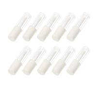 Gadpiparty Lot de 10 Tubes Vides pour Gloss à Lèvres 1,2ml en Plastique Blanc, Légers et Portables, Adaptés pour Usage Intérieur et Extérieur
