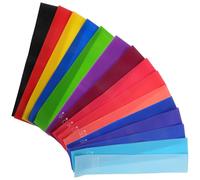 Gadpiparty Lot de 15 Bande Élastique Colorée pour Chaise de Classe Sangle Extensible Antidérapante pour Pieds de Chaise Bandes Multi-usages pour Garçon et Filles Hyperactifs Adaptées Bureau