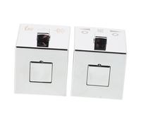 Gadpiparty Lot De 2 Accessoires De Robinet Décoratifs En Rotin Panier En Rotin Diffuseur D'Huiles Essentielles Petit Panier En Osier Panier À Écrous Connecteur De Pour Robinets De