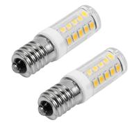 Gadpiparty Lot de 2 Ampoules LED E14 4w pour Hotte Cuisine, Ampoules de Rechange Économes en Énergie, Lumière Chaude, Veilleuse LED pour Éclairage Intérieur et Appareils Ménagers