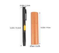 Gadpiparty Lot de 2 crayons de couleur pour tissu : marqueurs pour tissu, crayons de cire invisibles pour couture, couture, matelassage, stylos effaçables pour la maison, le magasin de vêtements