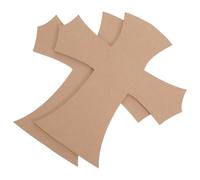 Gadpiparty Lot de 2 Dessous de Verre en Bois Vierge Socles pour Projets DIY Mosaïque Supports Multifonctions pour Tasses à Thé et Plantes Base Robuste pour Décoration Intérieure Rustique