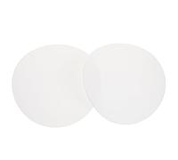 Gadpiparty Lot de 2 Diffuseurs Ronds Beige 20 Cm pour Abat-jour, Cache-lampe Anti-éblouissement en Plastique, Diffuseur de Lumière Encastrée pour Plafonniers et Lampes de Table, Éclairage