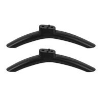 Gadpiparty Lot de 2 Pieds de Support TV Universels pour Téléviseurs 32-65 Pouces, Socle de Bureau Stable Patins Antidérapants, Compatible Écran Plat, Support Réglable pour Salon et Bureau