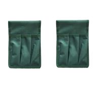 Gadpiparty Lot de 2 Pochettes pour Genouillères de Jardin Vert, Paquet de Rangement Oxford Résistants, Accessoires Pratiques pour Outillage Jardin, Transport Facile pour Jardiniers